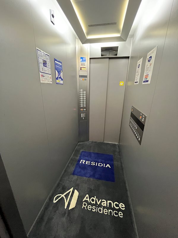 レジディア笹塚Ⅱ14階 エレベーター