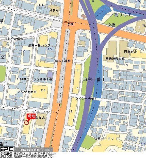 シンシア麻布十番5階 null