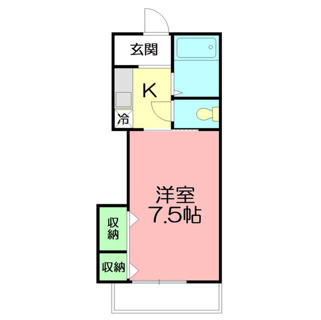 プリマヴェーラ202号室 間取