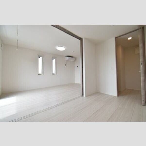 ManoirBlancⅡ201号室 居室とリビングダイング