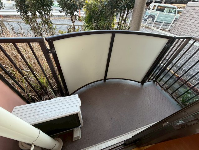 ハセベ椿森コーポ106号室 バルコニー