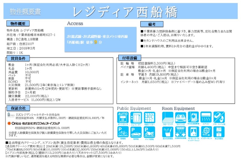 レジディア西船橋3階 部屋その他