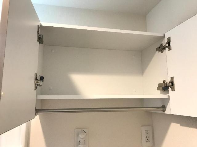 エスポワール107号室 脱衣所上部