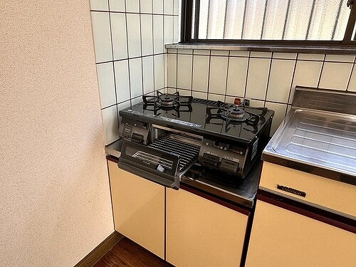 練馬区下石神井１丁目１５番戸建 ガスコンロ　※前回募集時2024年2月撮影