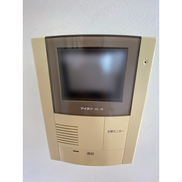 グリーンリーブスタチバナＢ棟205号室 安心のモニター付きインターホン