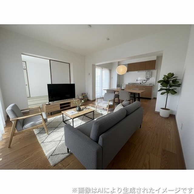 三鷹台ハウス201号室 AI生成によるイメージです