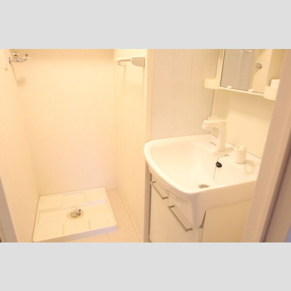 カーサニコルⅤ 室内洗濯機置場と洗髪洗面化粧台