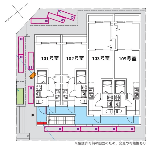 ｒｏｂｏｔ　ｈｏｍｅ新検見川3階 部屋その他