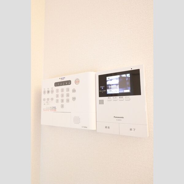 エクセリア上石原 アルソックセキュリティシステム、モニター付きインターホン