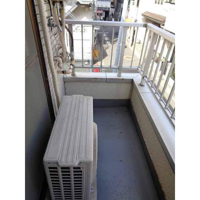 山中ハイツ バルコニー