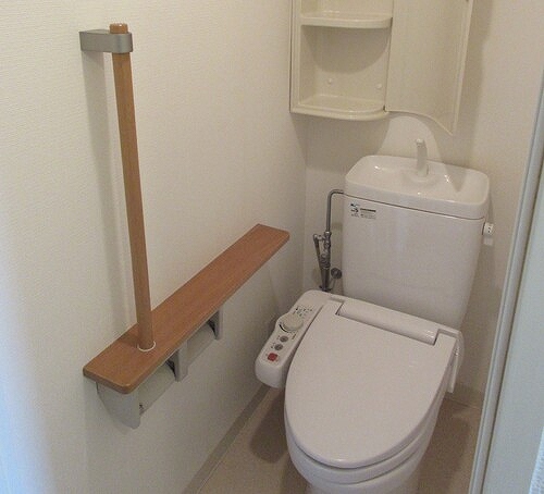 ライオンズステーションタワー松戸9階 トイレ　※前回募集時／2024年2月の写真