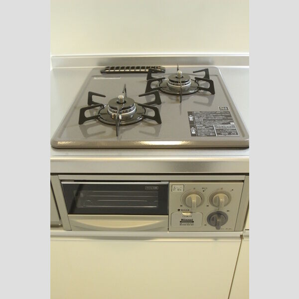 サンクタス　OMORI202号室 202号室　キッチンコンロ