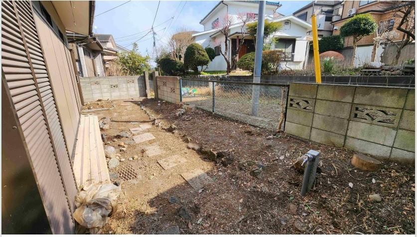 田中2丁目賃家 庭