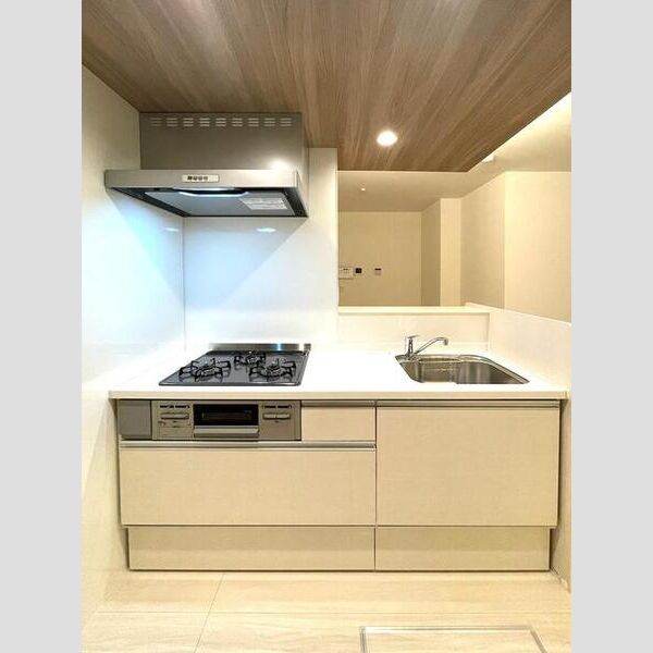 アヴァンス豊島　A 3口コンロ付きシステムキッチン