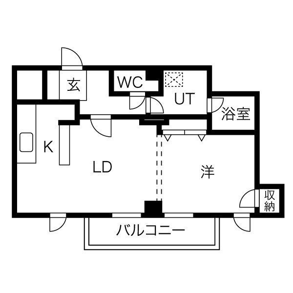 ダイヤハイツ松庵3階 間取