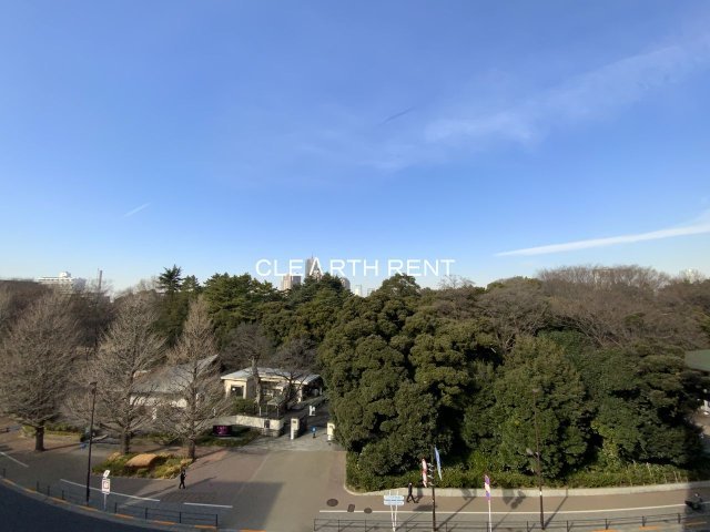 コンシェリア白金台 ＜ＴＯＫＹＯ ＰＬＡＴＩＮＵＭ＞7階 同タイプ別住戸・下階からの眺望写真。現況と異なる場合あり。