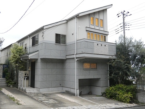 横浜市中区池袋戸建 建物外観