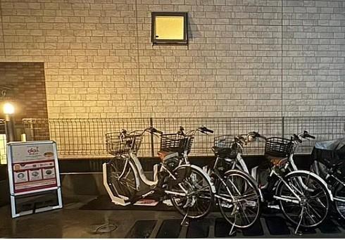 CasaK205号室 シェアサイクルもつかえます。