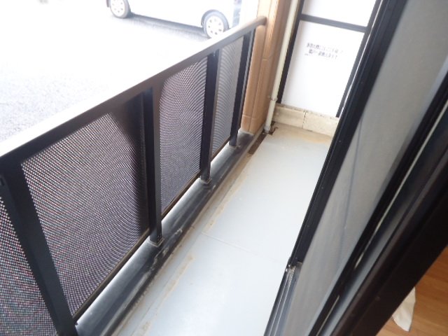 ベルコート00101号室 ベランダ