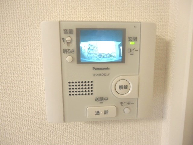 シエル・ブルー205号室 カメラ付インターホン
