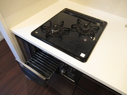 サンクタス文京大塚 アヴァンテラス グリル付きコンロ