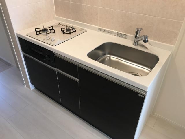 川口市大字安行領根岸　アパート新築工事105号室 キッチン（イメージ）