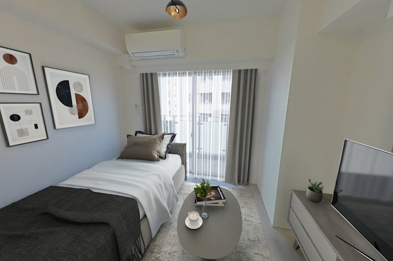 レジディア文京本郷Ⅱ11階 リビング　※これはVR画像です。