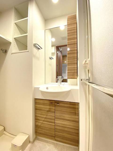 ガーラ・ステーション横濱大通り公園 コンパクトで使いやすい洗面所