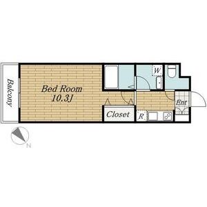 LAUREL妙典Ⅰ204号室 間取