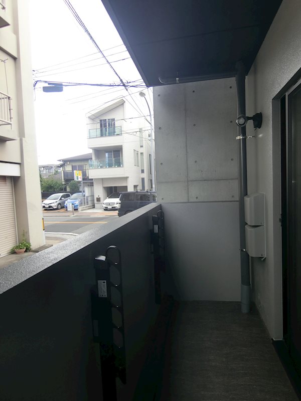 クレサール横中 バルコニー