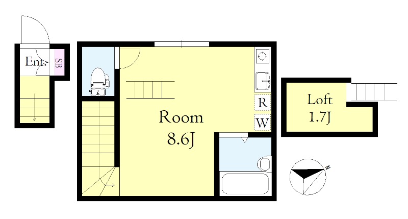 アートヒルズ丸山2階 間取