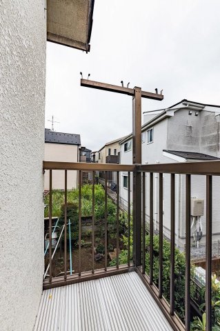柏市南逆井3丁目戸建て バルコニー