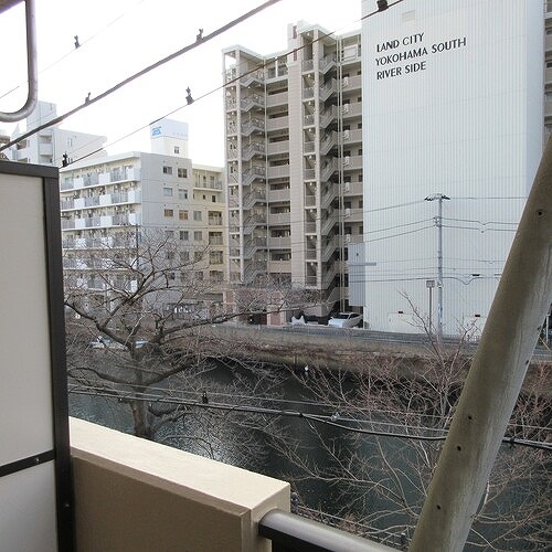 日神パレス吉野町3階 バルコニーからの眺望