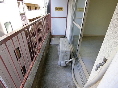 第２２宮庭マンション バルコニー　※2017年6月撮影