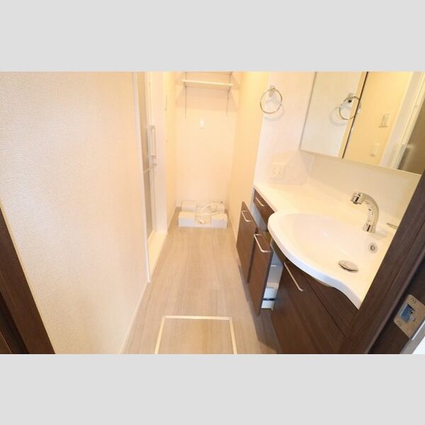 ソレアード202号室 洗面所　洗髪洗面化粧台あり