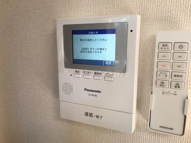 マノワールⅠ202号室 セキュリティ