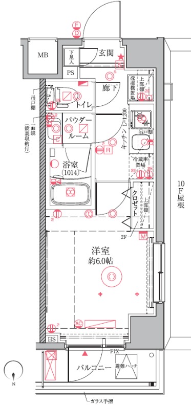 クレイシアIDZ鶴見ステーションサイト11階 間取
