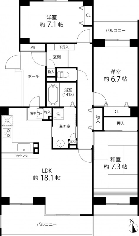 間取り図