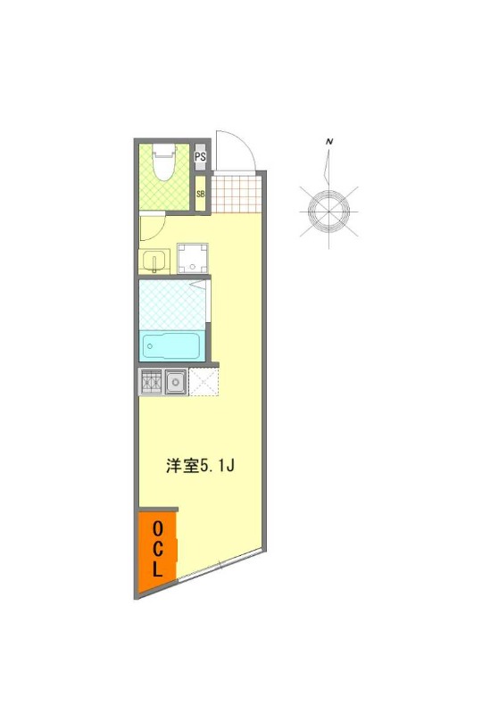 キングストン西糀谷2階 間取