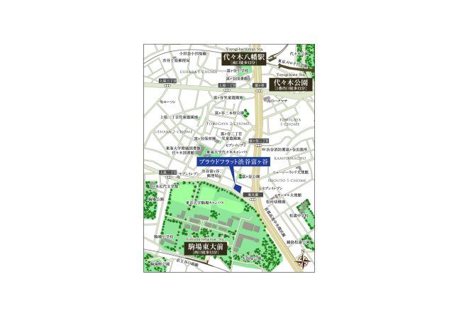 プラウドフラット渋谷富ヶ谷308号室 null