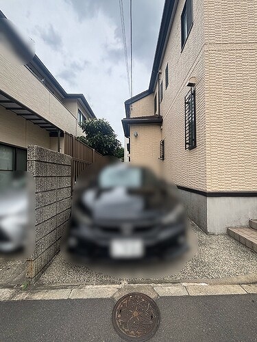 世田谷区奥沢８丁目戸建て 駐車場