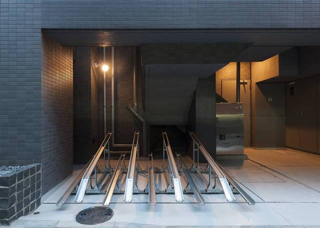 ガーラ・ヴィスタ水道橋4階 駐輪場