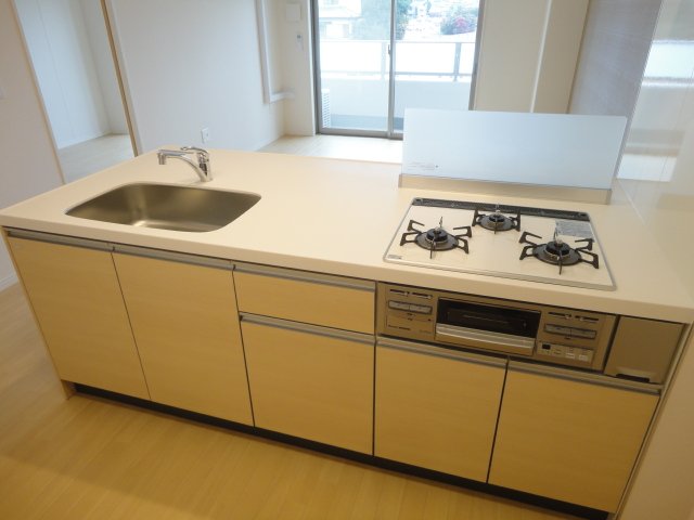 Ｌｅ　Ｃｉｅｌ　Ｂｌｅｕ(ルシエルブルー)307号室 システムキッチン