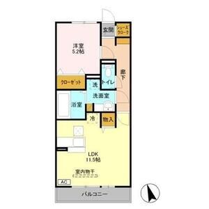 ドルチェ・アンナC103号室 間取