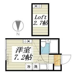 セブンハイツ0205号室 間取