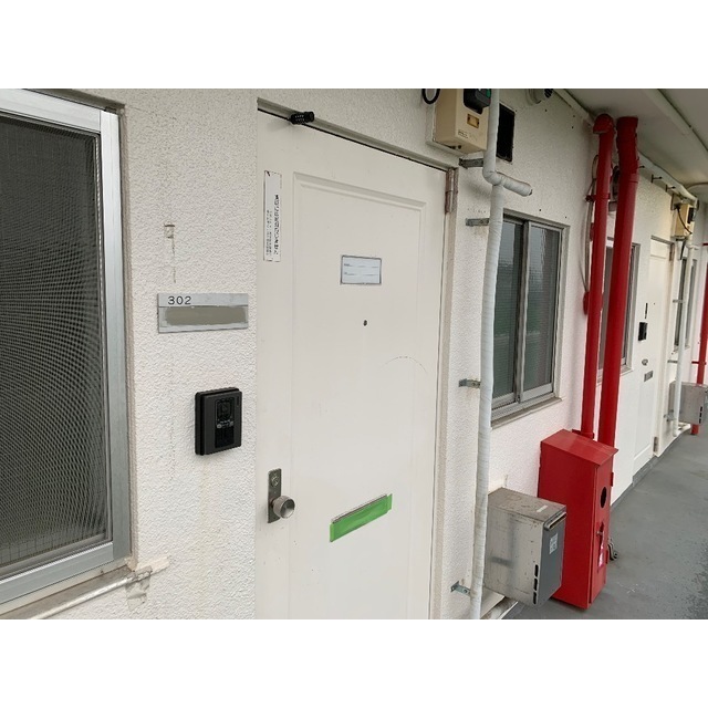 清和マンション 玄関