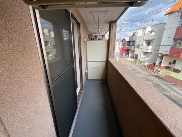 パークハイム江北203号室 ベランダ