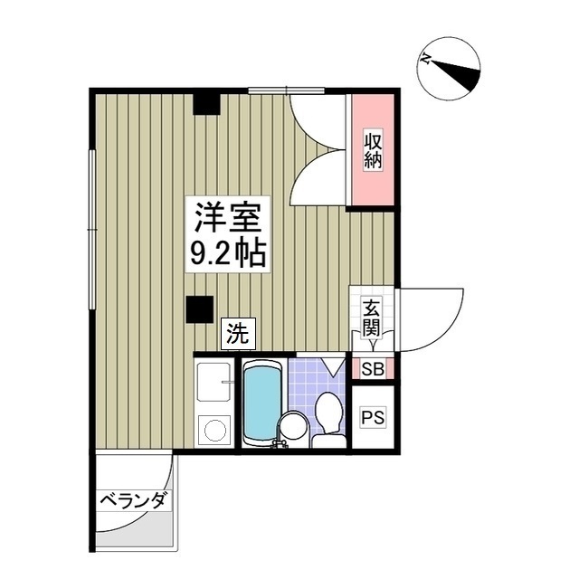 アネックス和総218号室 間取