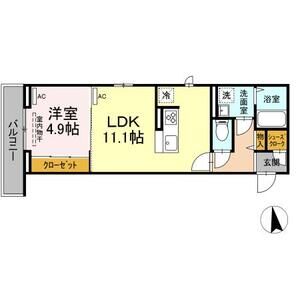 コンフォート横浜緑202号室 間取