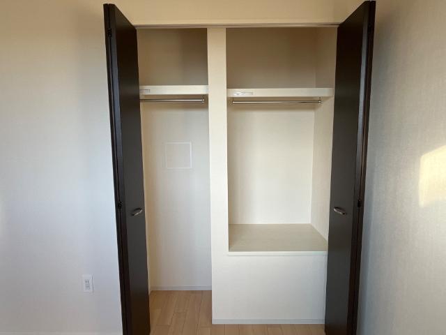 （仮称）小田原市飯泉アパート新築工事201号室 収納（イメージ）